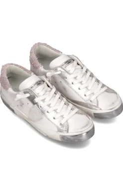 PRSX Low Woman Veau Eponge Blanc Rose