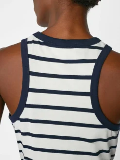 Racer Tank Navy Multi