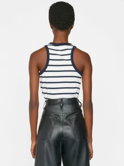 Racer Tank Navy Multi