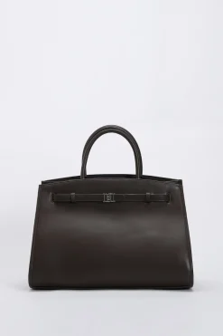 RCL Morgan Large Handbag Chocolate Brown