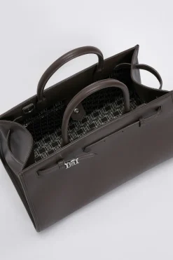 RCL Morgan Large Handbag Chocolate Brown