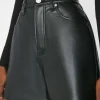 Recycled Leather Le Super High Short Noir