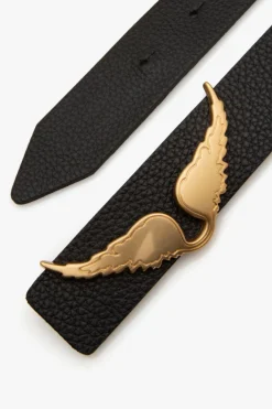 Reversible Rock Belt Black / Tan