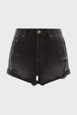 Rollin Out Short Trashed Black