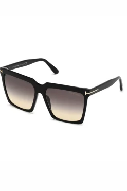 Sabrina-02 Ft0764 01b 58 Shiny Black Gradient Smoke