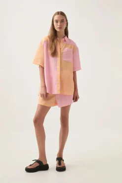 Saltlands Shirt Sunset Logo