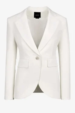 Seamed Blazer Chalk