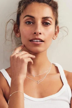 Silver Love Letter Necklace