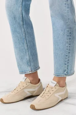 Suede Retro Runner Ultra Slim Macadamia