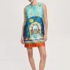 Surrealist Summer Mini Dress