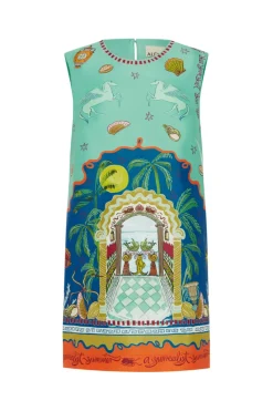 Surrealist Summer Mini Dress