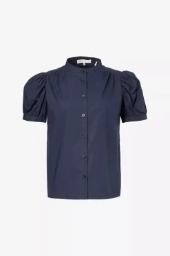 The Gathered Top Navy