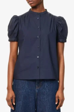 The Gathered Top Navy