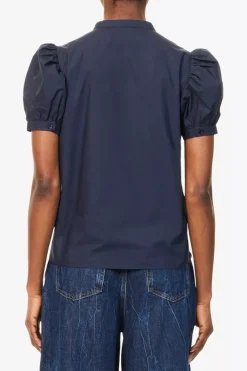 The Gathered Top Navy