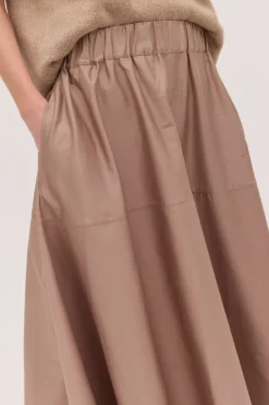 The Maxi Skirt Mocha