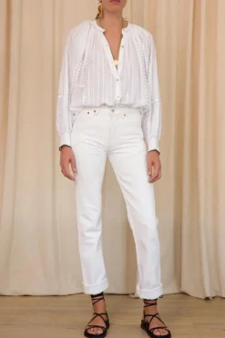Thea Blouse White