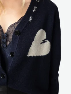 Travia Cardigan Encre