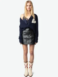 Travia Cardigan Encre