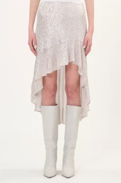 Vara Skirt Pink Silver