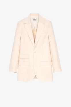 Violet Blazer Poudre