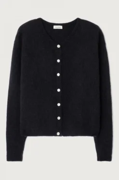 Vitow Cardigan Black Melange