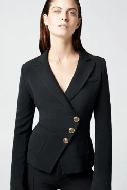 Wrap Blazer Black