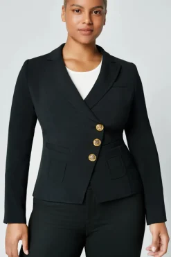 Wrap Blazer Black